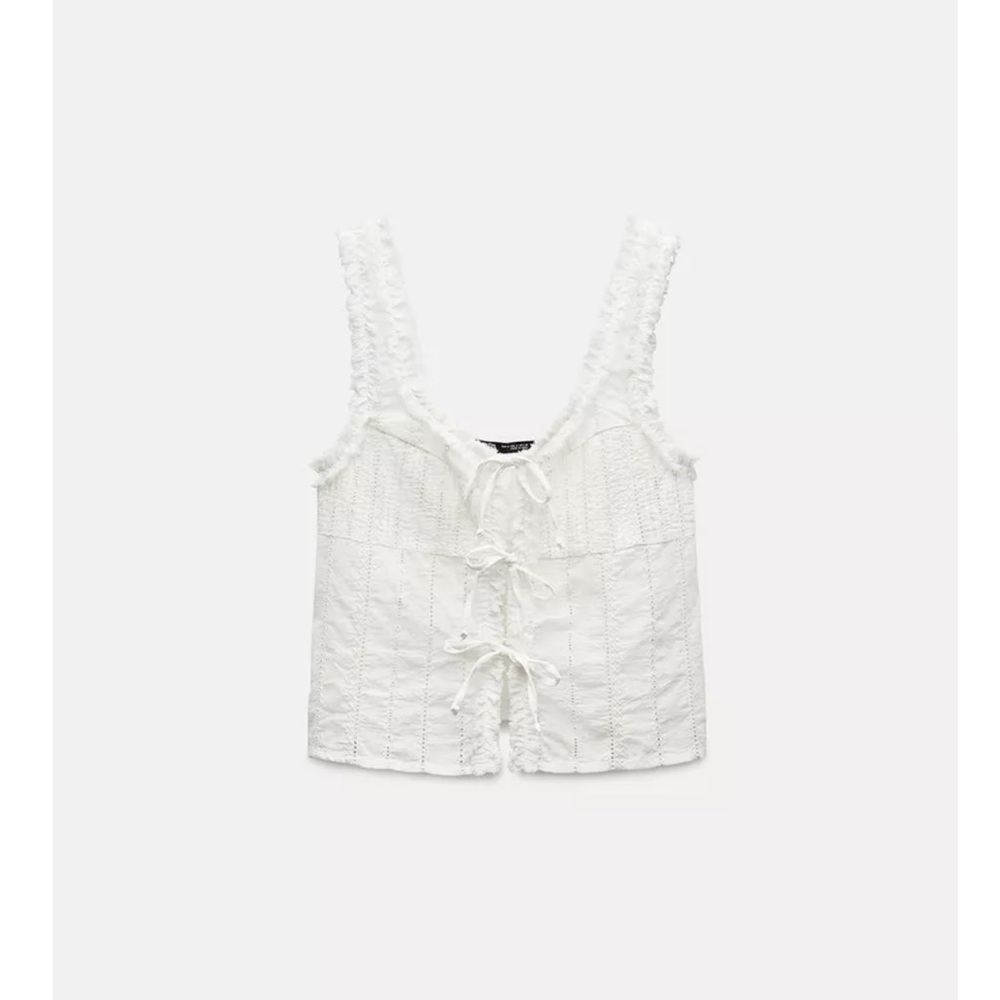 Zara Textured Blouse